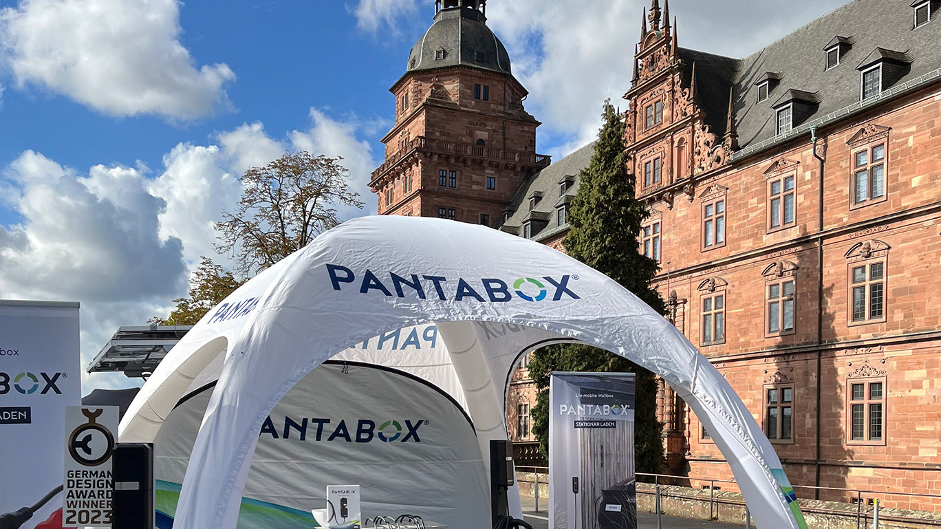 Der PANTABOX Messestand auf der Mobilia Aschaffenburg.