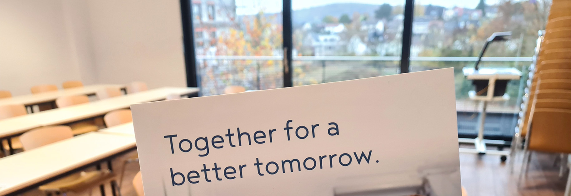 INRO zu Besuch bei der TH Aschaffenburg.