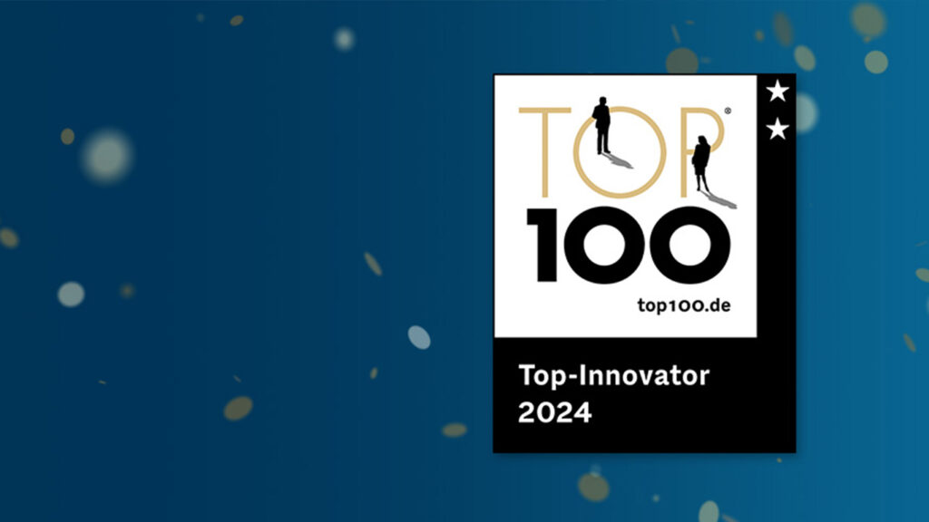 Top 100 Innovator Auszeichnung für INRO.