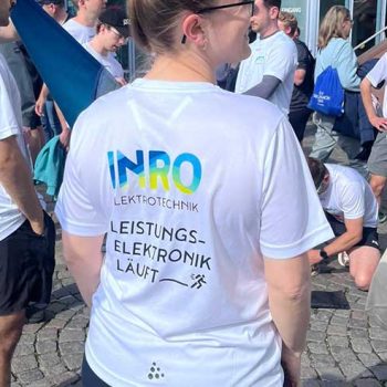 INRO Mitarbeiterin beim Citylauf 2026